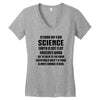 Stand Up for Science Women's V-Neck T-Shirt