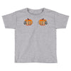 pumpkin skull hand Toddler T-shirt