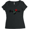 sagittarius zodiac rose Women's Triblend Scoop T-shirt