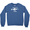 black guns matter Crewneck Sweatshirt
