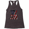 star spangled hammered Racerback Tank