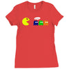 funny zombie Ladies Fitted T-Shirt