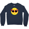 Lemon with Disco Glasses Crewneck Sweatshirt