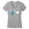 oil spill Women's V-Neck T-Shirt