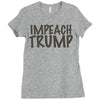 impeach trump Ladies Fitted T-Shirt