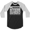 warning due to the rising cost of ammo 3/4 Sleeve Shirt