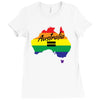Vote Yes-Australia Marriage Equality Ladies Fitted T-Shirt