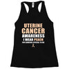 Uterine Cancer Awareness I Wear Peach For Some Special To Me Racerback Tank