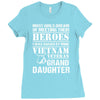 Vietnam Veteran Granddaughter Ladies Fitted T-Shirt
