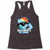 deal with it Racerback Tank