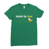 Mom to Bee Unknown Gender Ladies Fitted T-Shirt