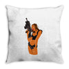 bang 01 Throw Pillow