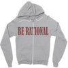 be rational Zipper Hoodie