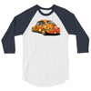 sixties vw beetle, ideal gift or birthday present 3/4 Sleeve Shirt