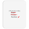 a woodworker's Mousepad