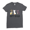 happy meowr Ladies Fitted T-Shirt
