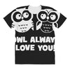 owl always love you All Over Women's T-shirt
