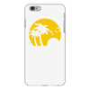 beach silhouette birds sand sunset iPhone 6/6s Plus Case