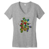 mega turtles Women's V-Neck T-Shirt