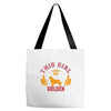 This Girl Loves Her Golden Tote Bags
