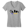 Beauty and The Beast Squadgoals Women's V-Neck T-Shirt