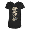 gameboy breakdown Maternity Scoop Neck T-shirt