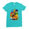 dq value menu Ladies Fitted T-Shirt