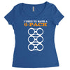 men's i used to have a 6 pack funny beer gut Women's Triblend Scoop T-shirt