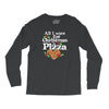 all i want for christmas is pizza Long Sleeve Shirts