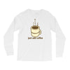 funny retro coffee Long Sleeve Shirts