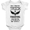 trick or treating &amp; ask for wine Baby Bodysuit