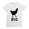 big cock Ladies Fitted T-Shirt