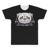 pug mom sugar skull All Over Men's T-shirt