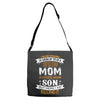 Super Cool Mom Of A Freaking Awesome Son Adjustable Strap Totes