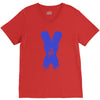 jake paul x blue V-Neck Tee