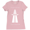 road autobahn Ladies Fitted T-Shirt