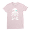 undertale sans Ladies Fitted T-Shirt