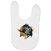 shark knight graphic Baby Bibs