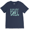 i ski like a girl V-Neck Tee