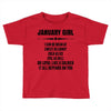 Super January Girl Toddler T-shirt