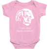 albert einstein's non believer Baby Onesie