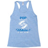 Pop is my Name Fishing Is My Game Racerback Tank