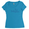 fish whisperer funny Women's Triblend Scoop T-shirt