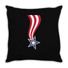 all american Throw Pillow