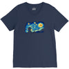 super starry night V-Neck Tee