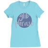 glib phrase Ladies Fitted T-Shirt
