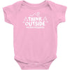 Think Outside No Box Required Baby Onesie