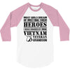 Vietnam Veteran Grandson 3/4 Sleeve Shirt