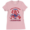 world devouring champion Ladies Fitted T-Shirt