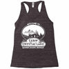 camp crystal lake est 1935 Racerback Tank